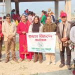 मानव कल्याण समाज सिन्धुलीद्वारा कुण्ड गाउँका १०० विपन्नलाई कपडा तथा जुत्ता वितरण